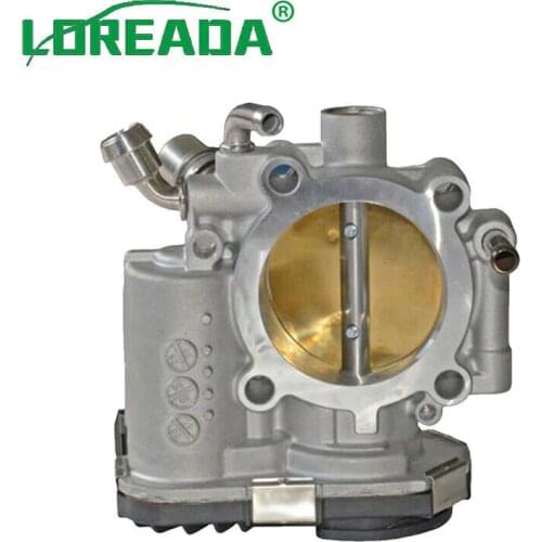 Loreada New Throttle Body Housing Assembly 55577375 55561495 for Chevrolet Aveo Aveo5 Cruze Sonic Pontiac G3