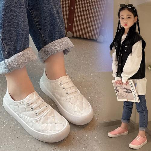 Fashion Shoes Boys Girls Sneakers 2021 Spring Autumn White Shoes Childrens Leisure Shoes Boys Sports Shoes unisex Sneaker