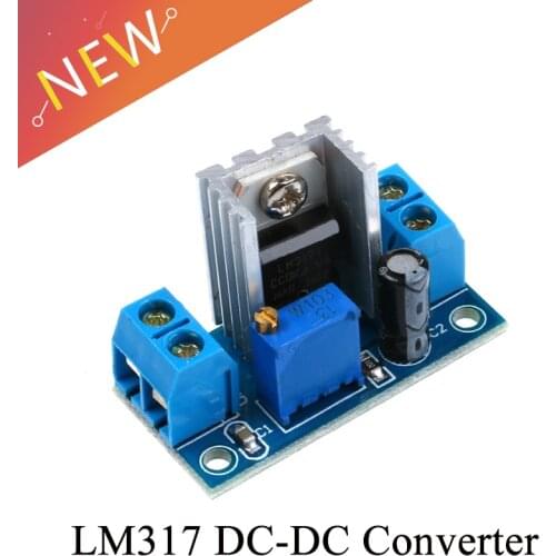 LM317 DC-DC Converter Buck Step Down Circuit Board Module Linear Regulator LM317 Adjustable Voltage Regulator Power Supply