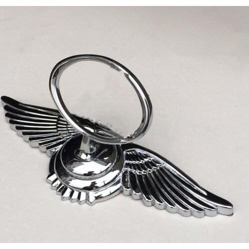 Eagle wings Metal car standing hood bonnet badge emblem h K logo for Korea car makers Hyundai & Kia seriese DIY decoration