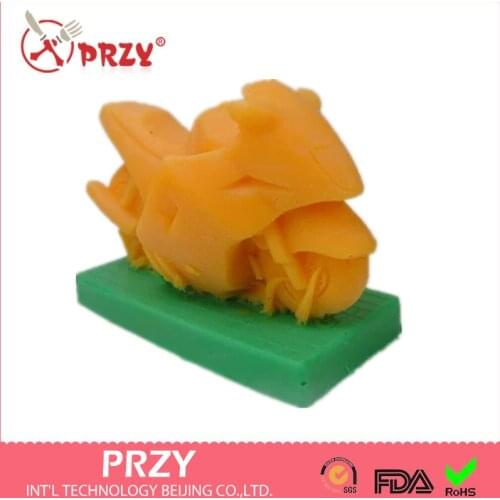 DIY cool Motorcycle modelling silicon 3D soap mold Cake decoration mold candle mold Handmade soap mold