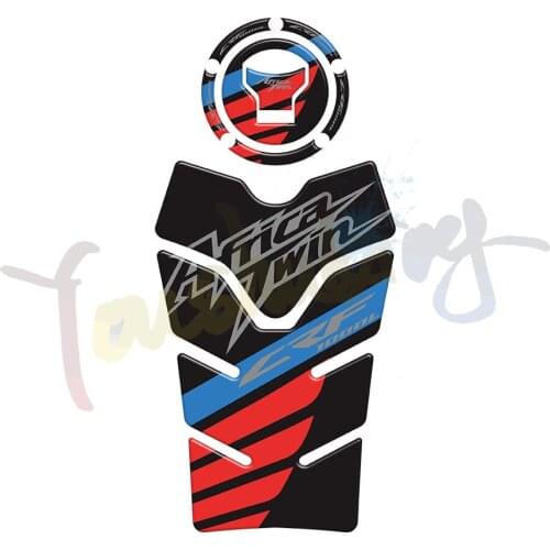 For CBR CRF1000L Africa Twin 2016-2019 2018 2017 Motorcycle Fuel Tank Pad Cap Decals Gas Sticker high style