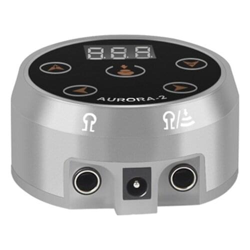 2020 New Aurora-2 Tattoo Power Supply Upgrade Digital LCD New Mini LED Touch Pad Power Supplies For Tattoo Rotary Machines Gun
