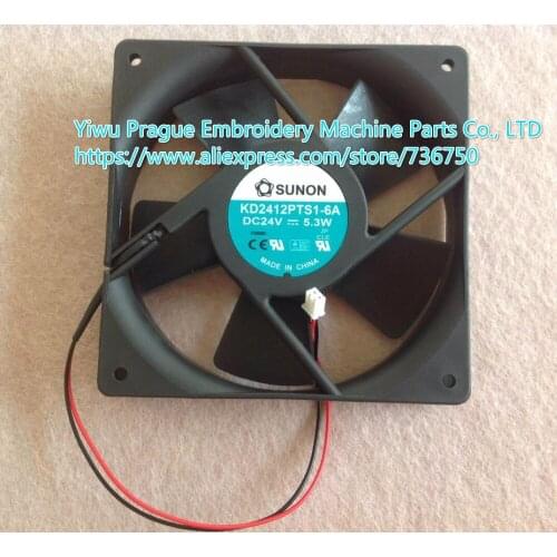 SWF Sunstar embroidery machine spare parts Original Sunon Cooling Fan KD2412PTS1-6A DC24V - 5.3W offered by store 736750