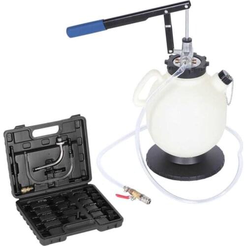 Manual Automatic Transmission Oil Changer 7.5L Portable Gearbox Oil Filling Refill Tool with 15pcs Adapters Auto accessories