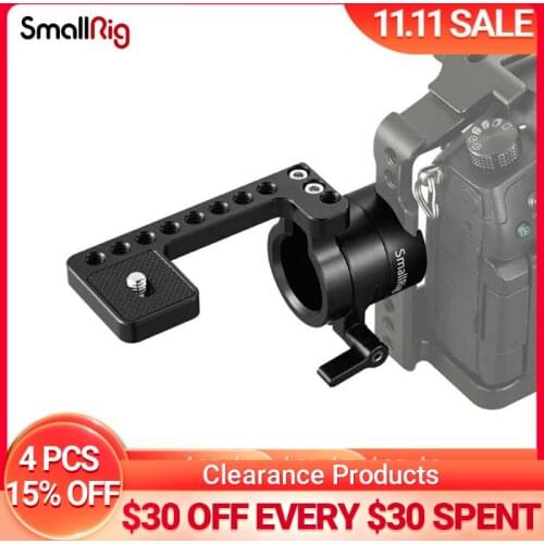 SmallRig EVF Mount LCD Monitor L Bracket with Nato Clamp for BMVA/ SmallHD 502HD/Zacuto Gratical HD Monitor - 1594