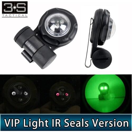 Tactical Airsoft VIP Light IR Seals Version Tactical Helmet Light IR Strobe Flashlight And Light Mount
