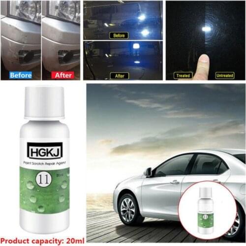 20ml HGKJ-11 Liquid Car Scratches Repair Agent Polishing Wax Paint Scratch Repair Remover Paint Care Auto Detailing