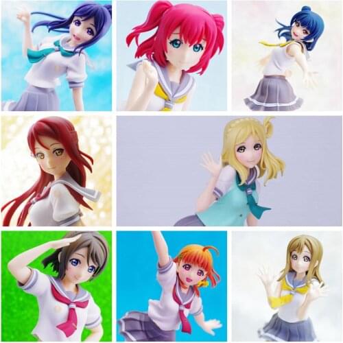 2020 Japanese original anime figure lovelive sunshine action figure collectible model toys for boys