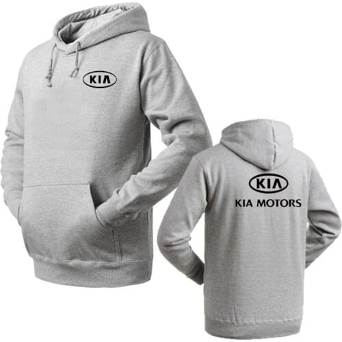 2021 Brand Clothing KIA logo Fashion pullover Hoodie New Casual Men Hoodies Sweatshirts Printed Pullover Hoodie Cotton
