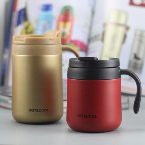 350/500ml Thermos Coffee Mug Cup Stainless Steel Tumbler Vacuum Flask Water Bottle For Girls Women Tea Travel Tea Mug Thermocup