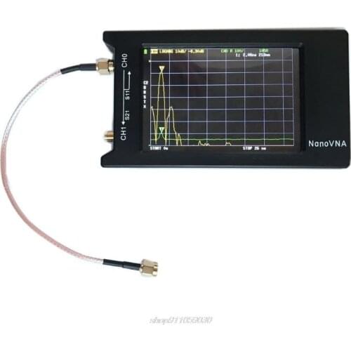 4 Inch LCD 50KHz-1.5GHz Large Screen Vector Analyzer Web NanoVNA-H4 Antenna Analyzer Shortwave USB 5V 200mA Jy7 21 Dropship