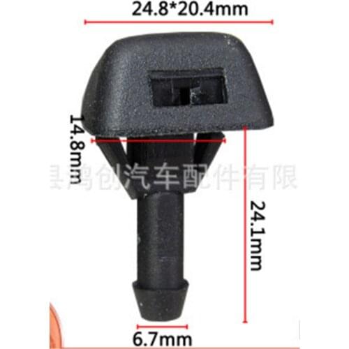 4 pieces Windshield Washer Wiper Water Spray Nozzle Jet For Vol S40 S80 XC90 C70