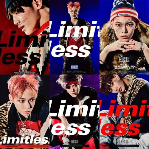 5D Diamond Painting "NCT127 LIMITLESS" DIY Home Decoration Drill Cross Stitch Kits Diamond Embroidery Full Square Round Mosaic