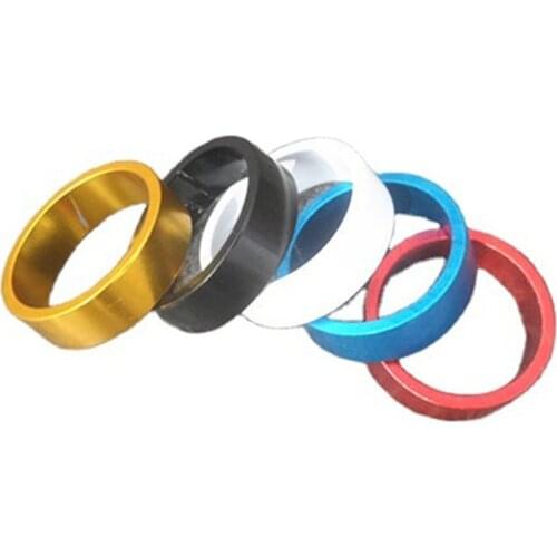 Aluminum Alloy Earphone Front Fork Lever Spacer Washer Suitable For Mountain Bikes Road Bikes Washer