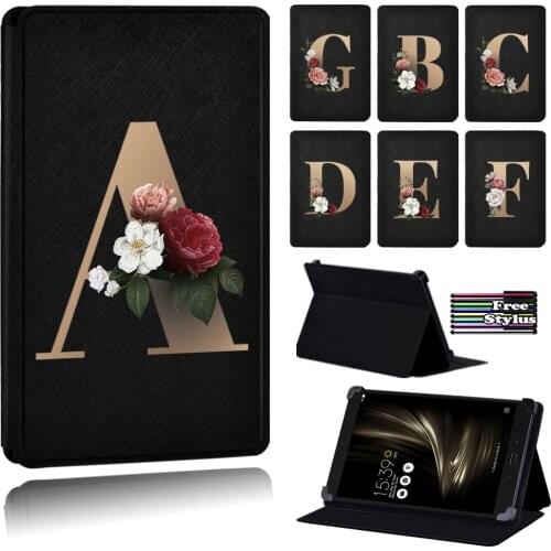 Tablet Case for Asus ZenPad C/ZenPad S/ZenPad 3S/ZenPad 10 Inch/ZenPad 8 Inch/ZenPad 7 Inch Universal Cover Case + Free Stylus