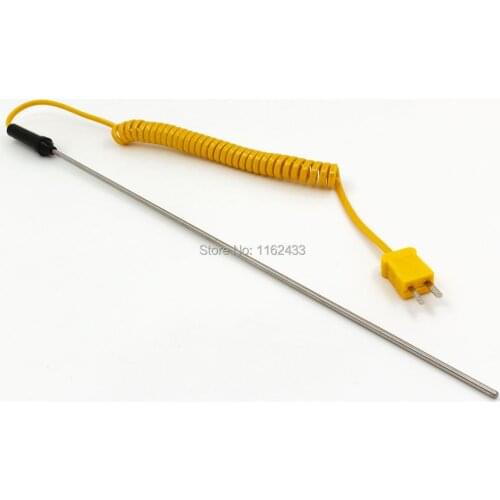 TP-02 K type 300mm probe head plug connection thermocouple temperature sensor for TM-900C TES1310/1320