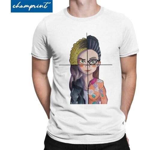 Mens T-Shirt One Of A Kind Funny Cotton Tees Orphan Black Clone Club Cosima Sarah T Shirt Round Neck Clothes Birthday Present