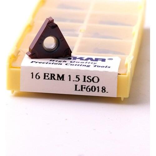 10pcs Insert 16ER 1.50ISO 16IR 1.50ISO BMA carbide thread turning tool CNC lathe tool