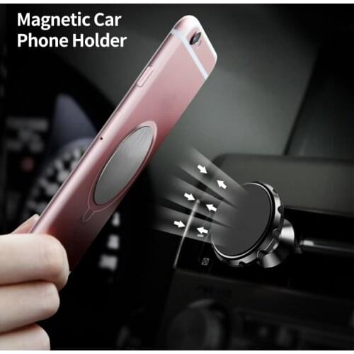 Magnet Car Phone Holder Air Vent Mount Car Center Console Holder 360 Rotation For mazda 3 6 2 5 CX-5 CX-7 CX-3 323 ATENZA Axela