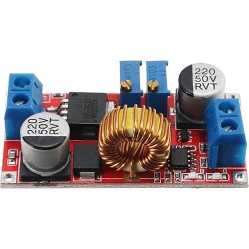 Lithium Battery Charger Module Board 5V-32V to 0.8V-30V 5A LED Driver Step Down Buck Converter Board Constant Current Voltage