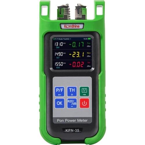 PON Fiber type KOMSHINE KPN-35 PON Optical Power Meter for EPON GPON APON, ONT for 1310, OLT for 1490/1550nm