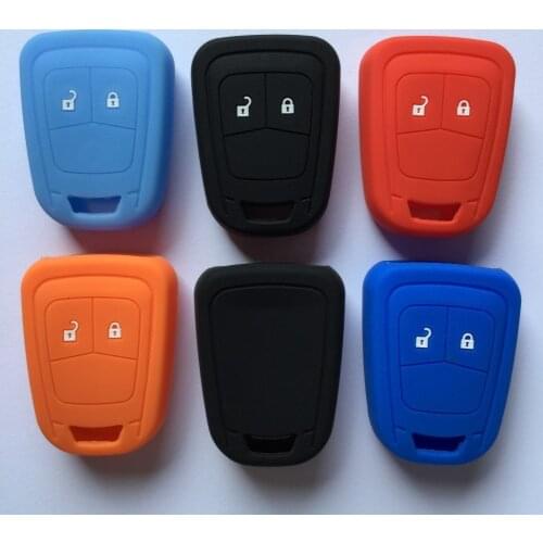 For Opel Vauxhall Astra Corsa D Meriva B Key FOB Remote Silicone Case Cover 2 Button Protect