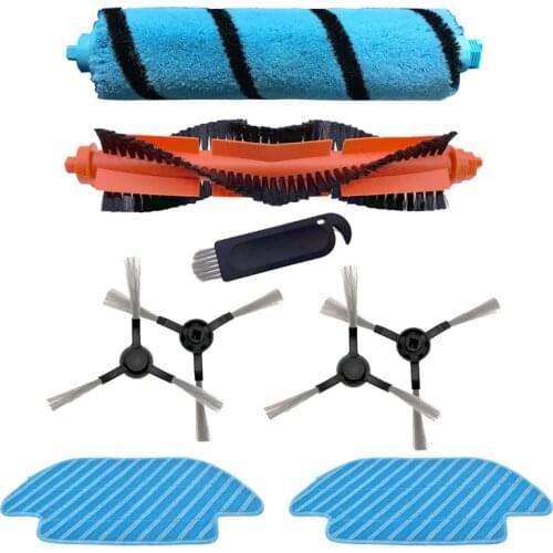 New High quality roller soft brush side brush robot sweeper mops replacement for Conga 4090 vacuum cleaner xiaomi STYJ02YM
