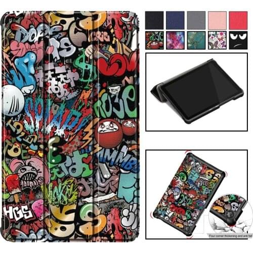 Ultra Slim Case for New Lenovo Tab M7 TB7305 Tablet Cover for 2019 Lenovo M7 7 inch TB-7305 PU Leather Protective Case Skin