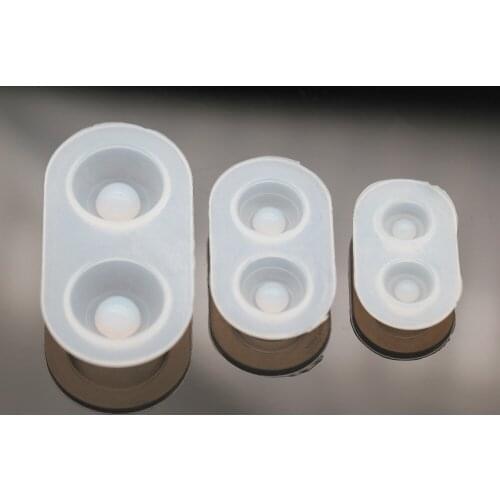 1pcs Doll Eyes 8 Sizes Silicone Resin Mold Resin Pendant Mirror For DIY Jewelry Accessories Making