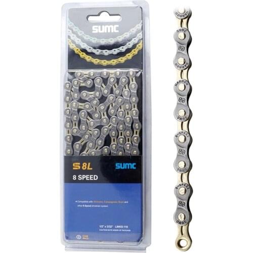 1PC Bicycle Chain 116 Links Anti-corrosion Double X Bridge Type Bicycle Chains 8/9/10/11 Speed Mountain Road Bike Chains
