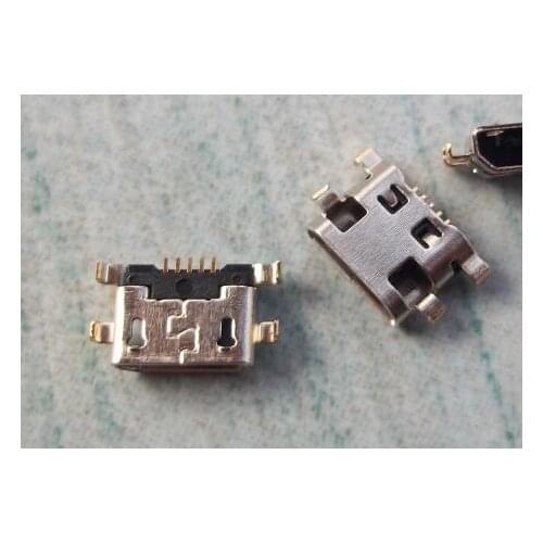 10pcs New Micro USB jack socket connector for Lenovo A708t S890 / for Alcatel 7040N / for HuaWei G7 G7-TL00
