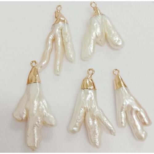 100% freshwater loose pearl with baroque shape, big special baroque shape pearl with hanging ,DIY PEARL BEADS, white pearl