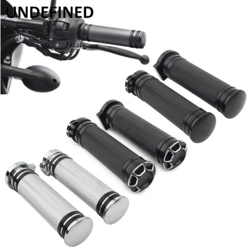 22mm 7/8'' Handlebar Grips Motorcycle Handle Grip Black CNC For Harley Street 750 500 XG500 XG750 2015-2020 XG 750 ROD 750-Rod
