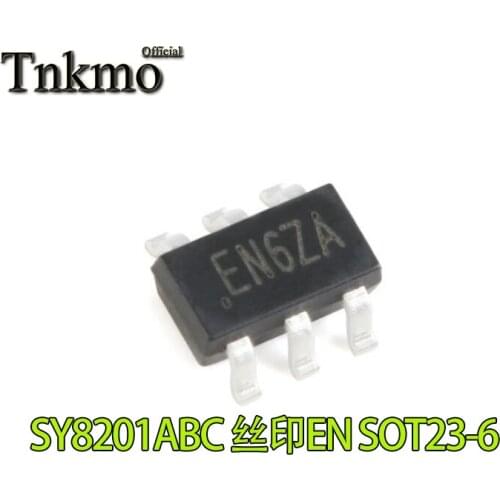 50PCS 100PCS SY8201ABC SOT23-6 SY8201 SOT23 8201 Code EN Synchronous Buck DC-DC Regulator New and original