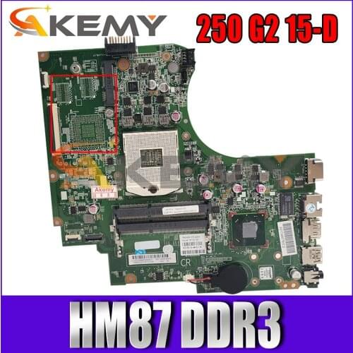 766323-001 766323-501 For HP Pavilion 250 G2 15-D Laptop motherboard 01019B600 SR17E HM87 DDR3 Notebook Mainboard