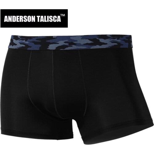 ANDERSON TALISCA New Underwear Men Boxer Thin Para Hombre Man Penis Mens Boxers Cuecas Masculina Boxershorts Homme Size L-4XL