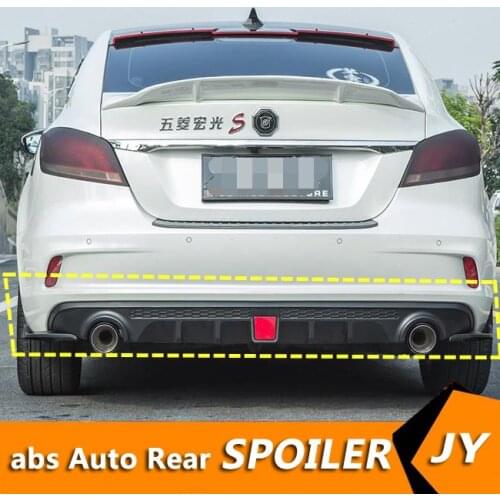 For Morris Garages MG 6 Body kit spoiler 2016-2019 For MG6 BC ABS Rear lip rear spoiler front Bumper Diffuser Bumpers Protector