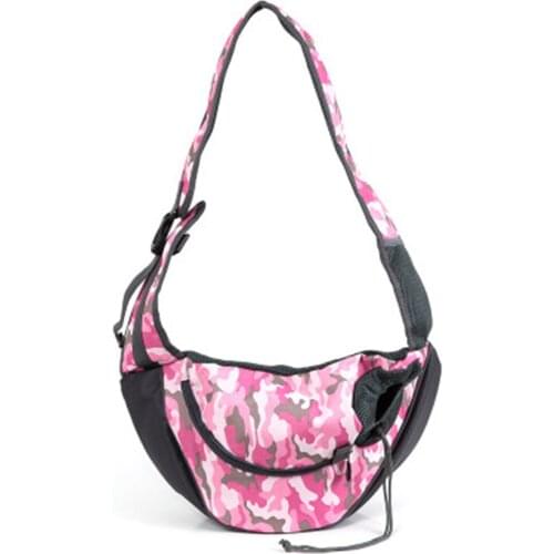 Breathable Crossbody Bag for Small Dog Waterproof Fabric Pet Carrier Bag Kitten Single Shoulder Backpack Cat Pocket Pet Supplies