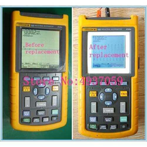 New compatible Fluke 123/124/125 43B LCD display