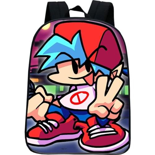 Hot Children School Bags Game Friday Night Funkin Backpack Boys School Bag Girl Bag Bookbag Children Backpack Knapsack