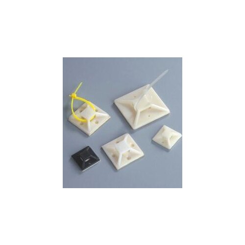 Self-adhesive Cable Clamp positioning the wafer chuck management clip tie mounts 40 * 40 250pcs