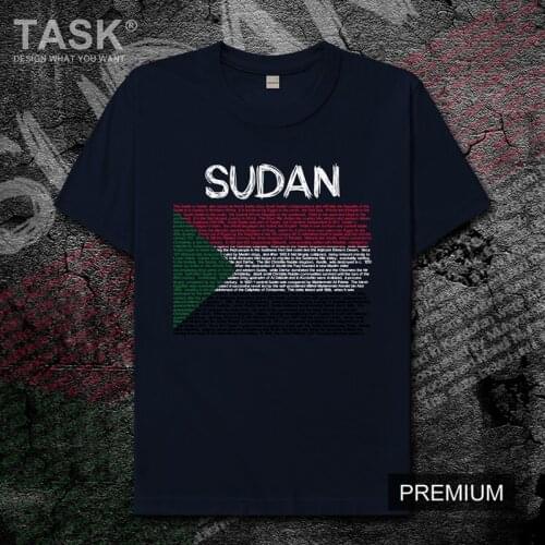 North Sudan Sudanese SDN mens t shirt new Tops t-shirt Short sleeve clothes sweatshirt national team country flag summer Fashion