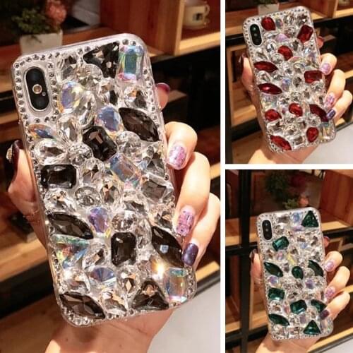 Sunjolly for Samsung Galaxy A02S Case A20 A30 A20E A50 A40 A70 A70S A60 A80 A90 A12 A10S A20S Phone Case Diamond Cover coque