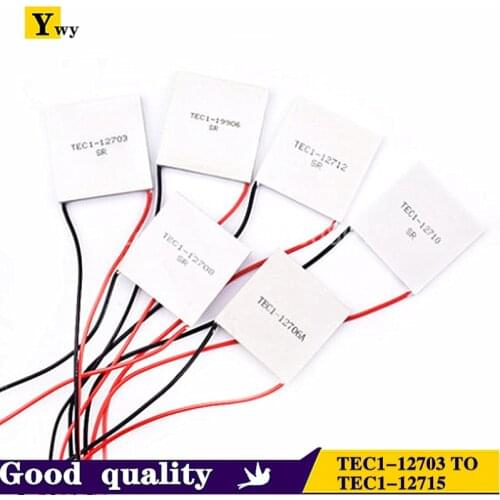 TEC1-12706 12703 12704 12705 12708 12709 12710 12712 12715 Thermoelectric Cooler Peltier 40*40MM 12V Peltier Elemente Module