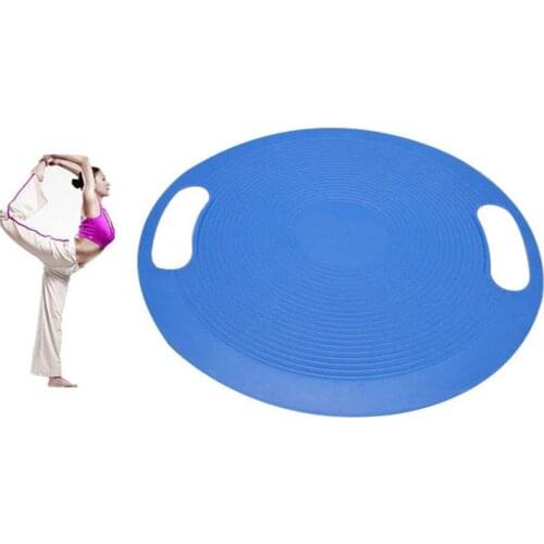 Stable Yoga Strong Bearing Round Plate Waist Twisting Skid Anti Exerciser Slip Balance Training Board Wobble Sports Disc No T5U4