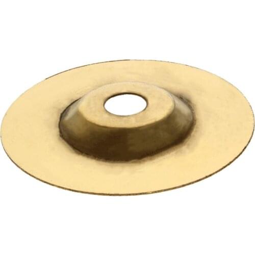 Utoolmart 1/2/3pcs 100 Grit Diamond Polishing Pads 4 Inch/100*16/20mm Diamond Slice Titanium Coated Grinding Wheel Cut Machine