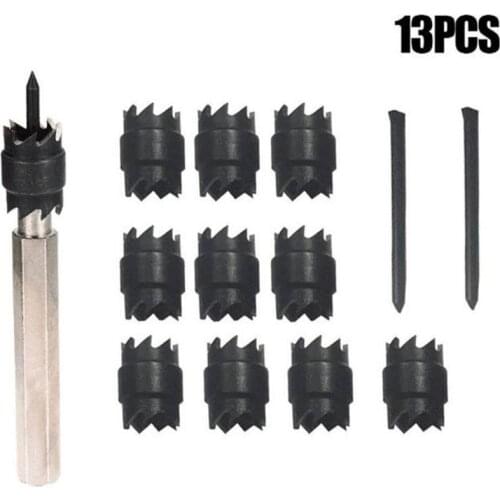 New 13pcs/set High Speed Steel Spot Welding Drill Spot Welding Cutter Rotary Spot Welding Cutter Remover Drill Bit Tool