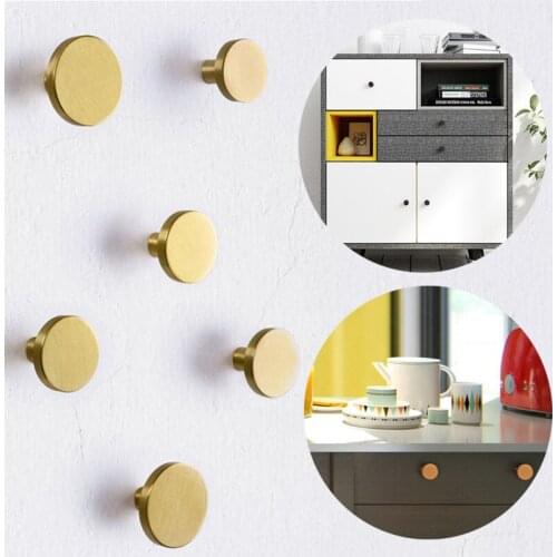 1PC Modern Single Hole Handle Zinc Alloy Cabinet Door Drawer Pulls Furniture Wardrobe Closet Cupboard Door Knobs