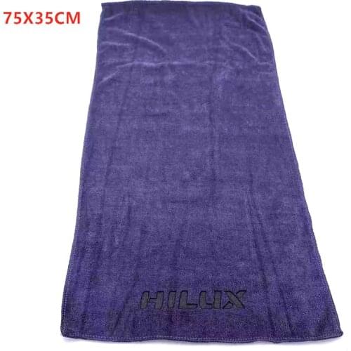 75x35 Microfiber Car logo towel Car wash clean towel For Toyota Hulix car style car accessaries